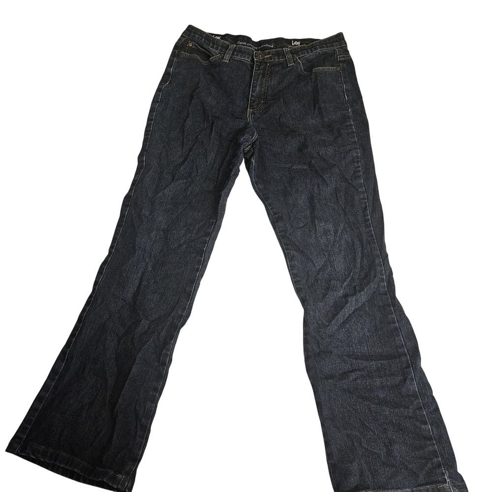 Lee Platinum Label Jeans Mens‎ 40x30 Blue Classic Comfort Waistband Denim Pants